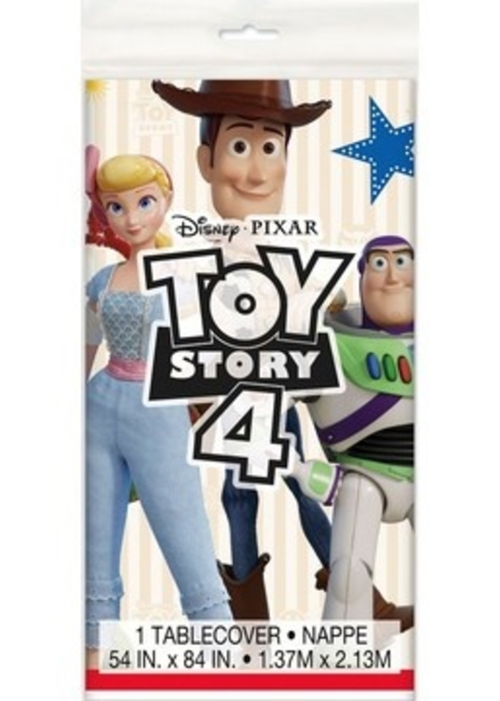 DISNEY'S TOY STORY 4 PLASTIC TABLECOVER