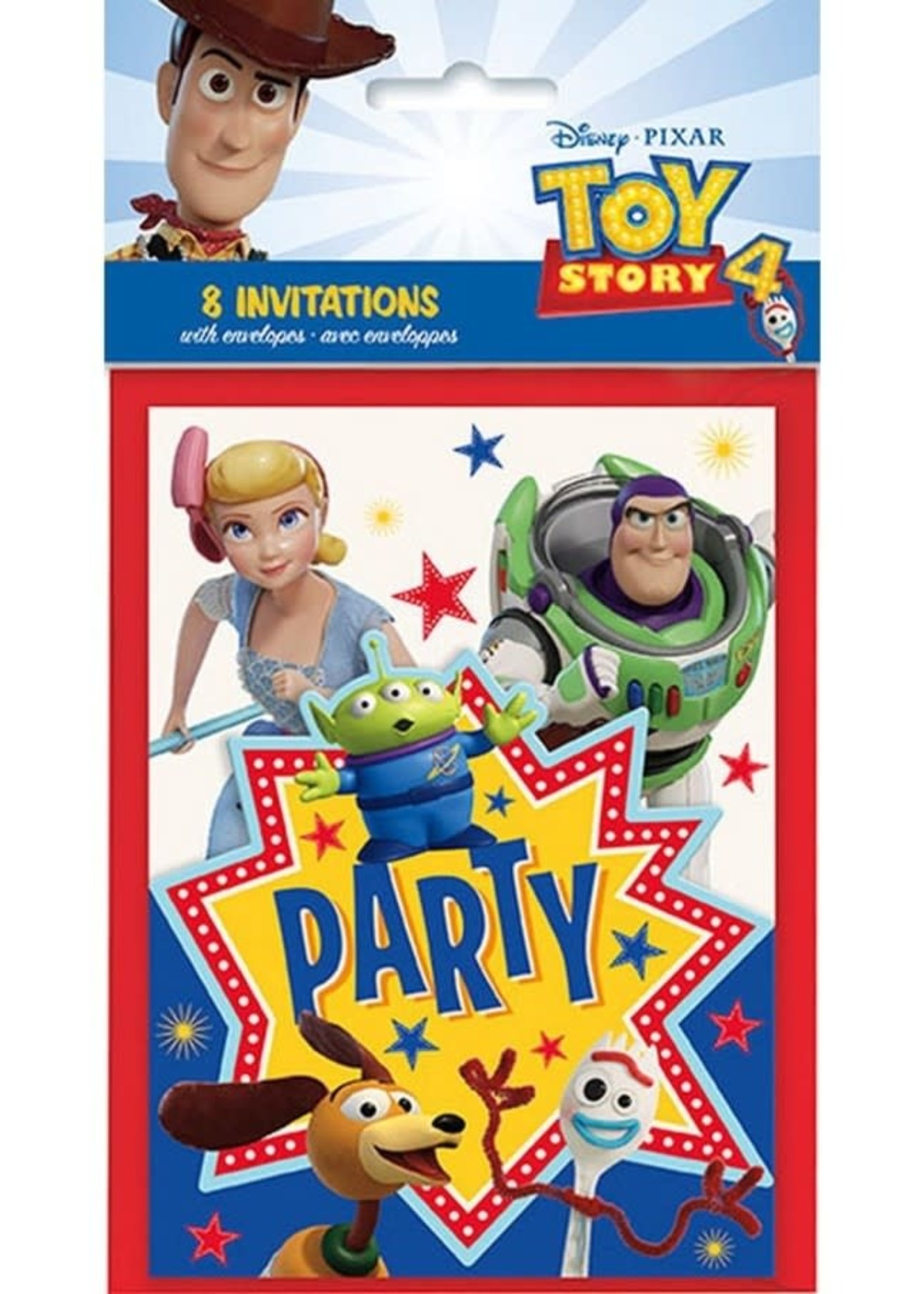 Disney's Toy Story 4 Invitations (8)