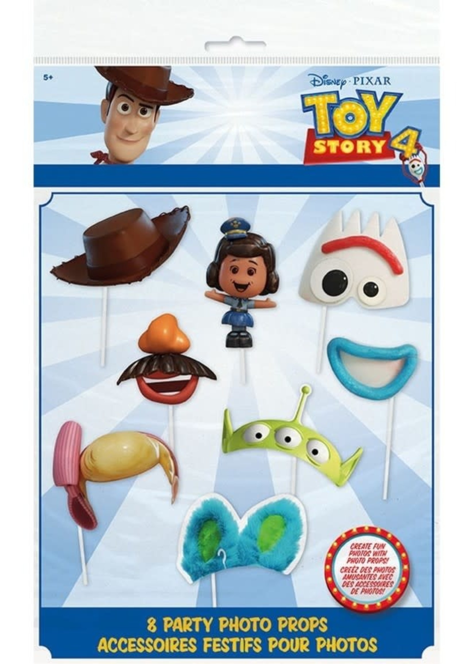 Disney's Toy Story 4 Photo Booth Props (8pcs)