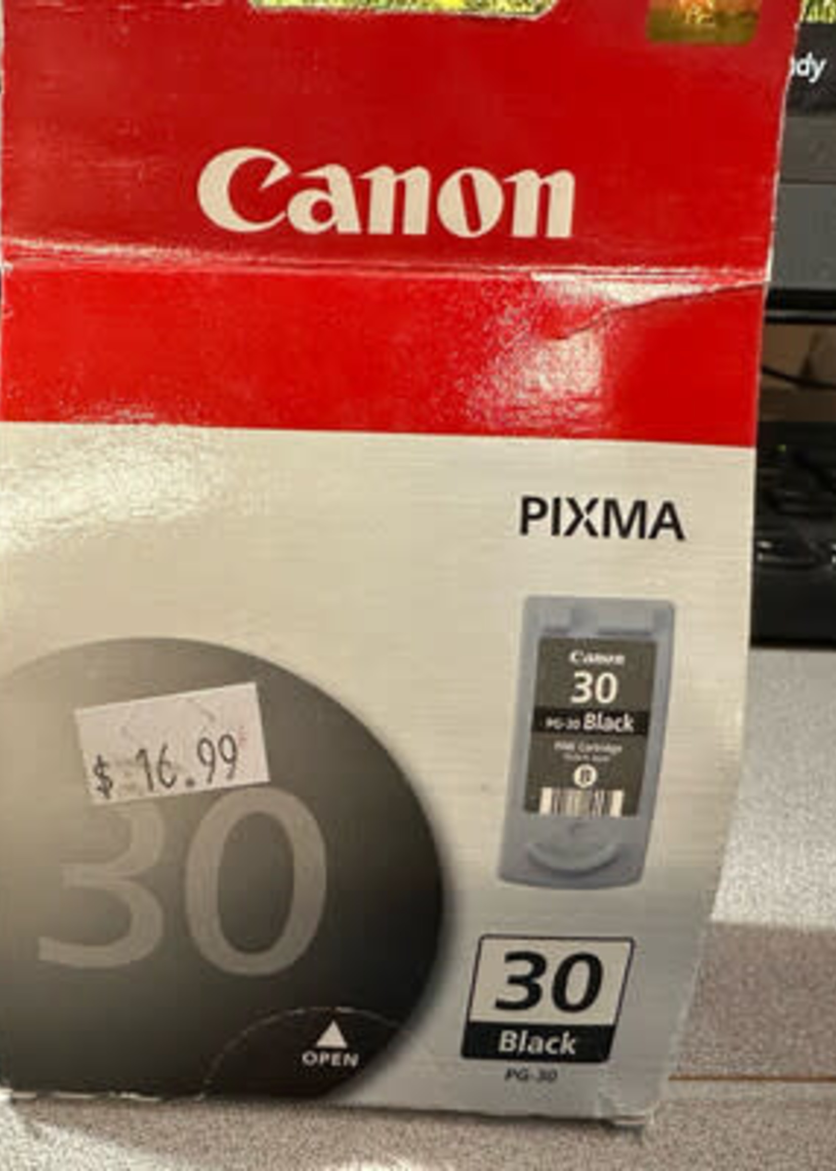 30 CANON OEM BLACK