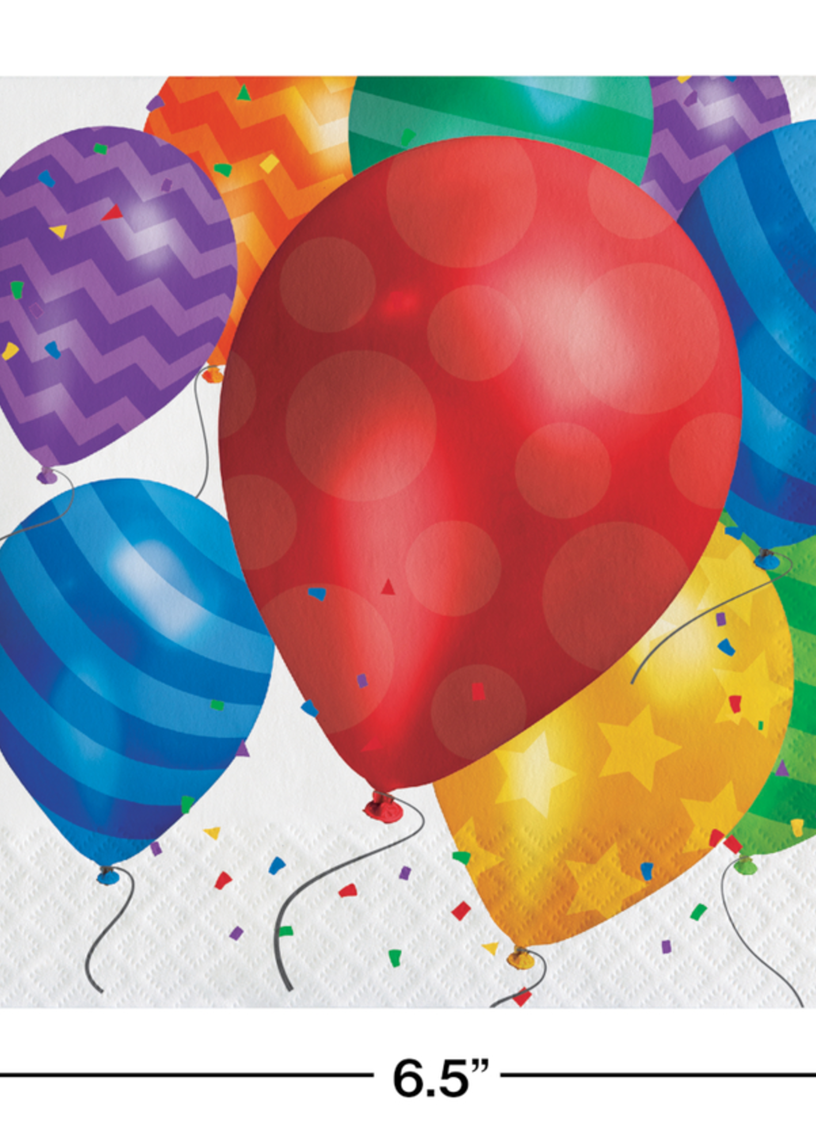 BALLOON BLAST LUCHEON NAPKIN 16CT