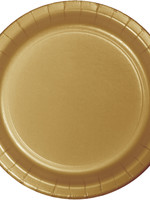 Glittering Gold DESSERT HEAVY DUTY    PLATE 24CT