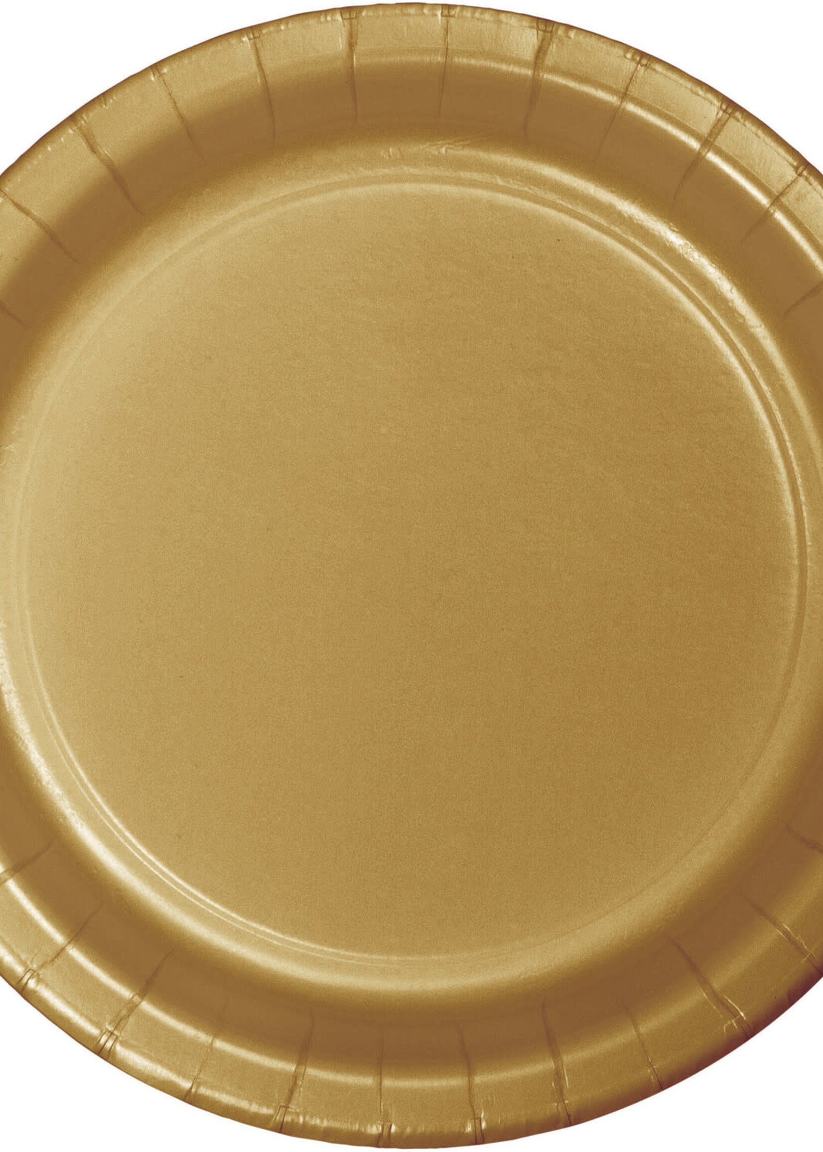 Glittering Gold DESSERT HEAVY DUTY    PLATE 24CT