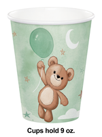 Teddy Bear Paper Cups 9oz