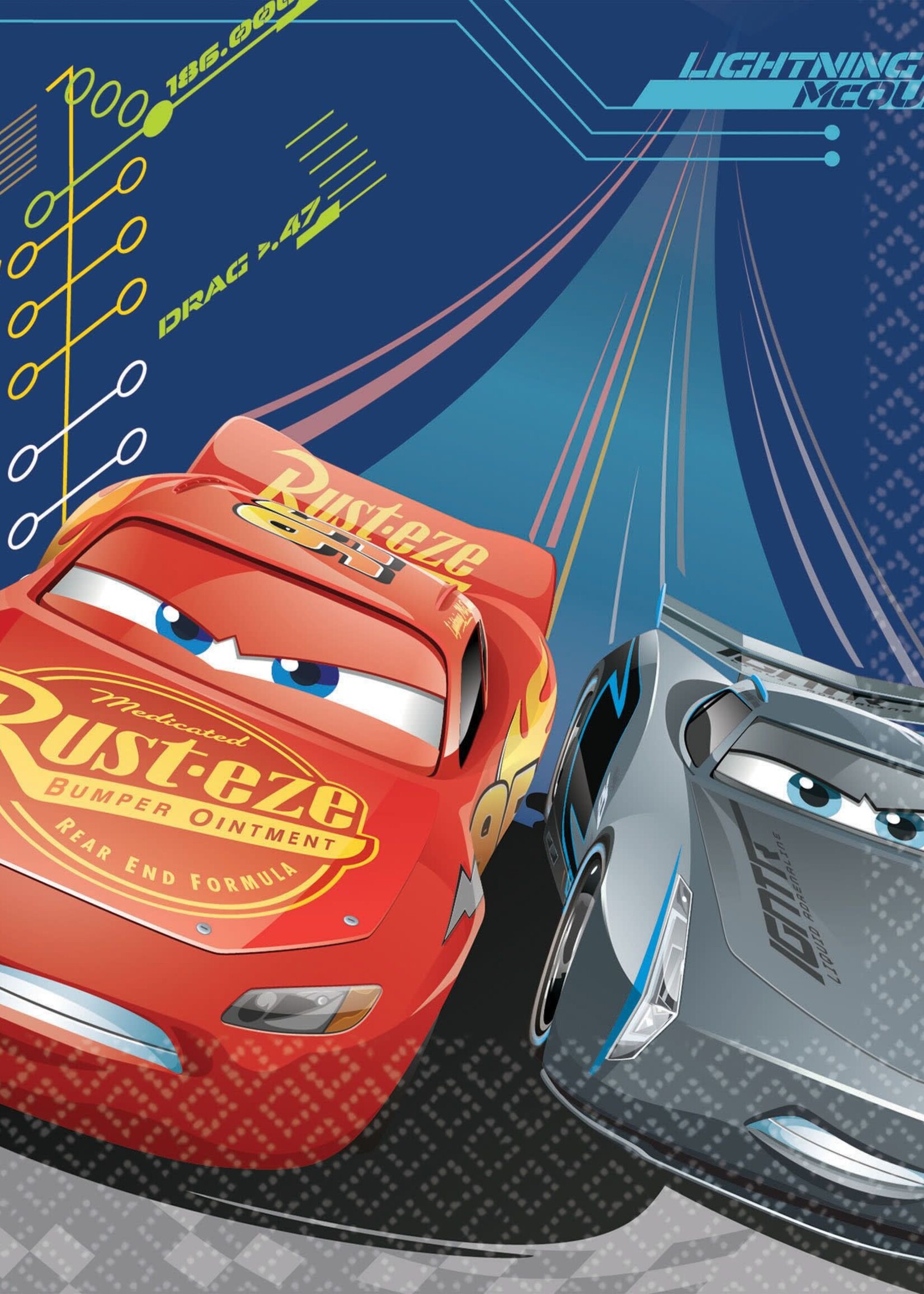 ©DISNEY CARS 3 Luncheon Napkins