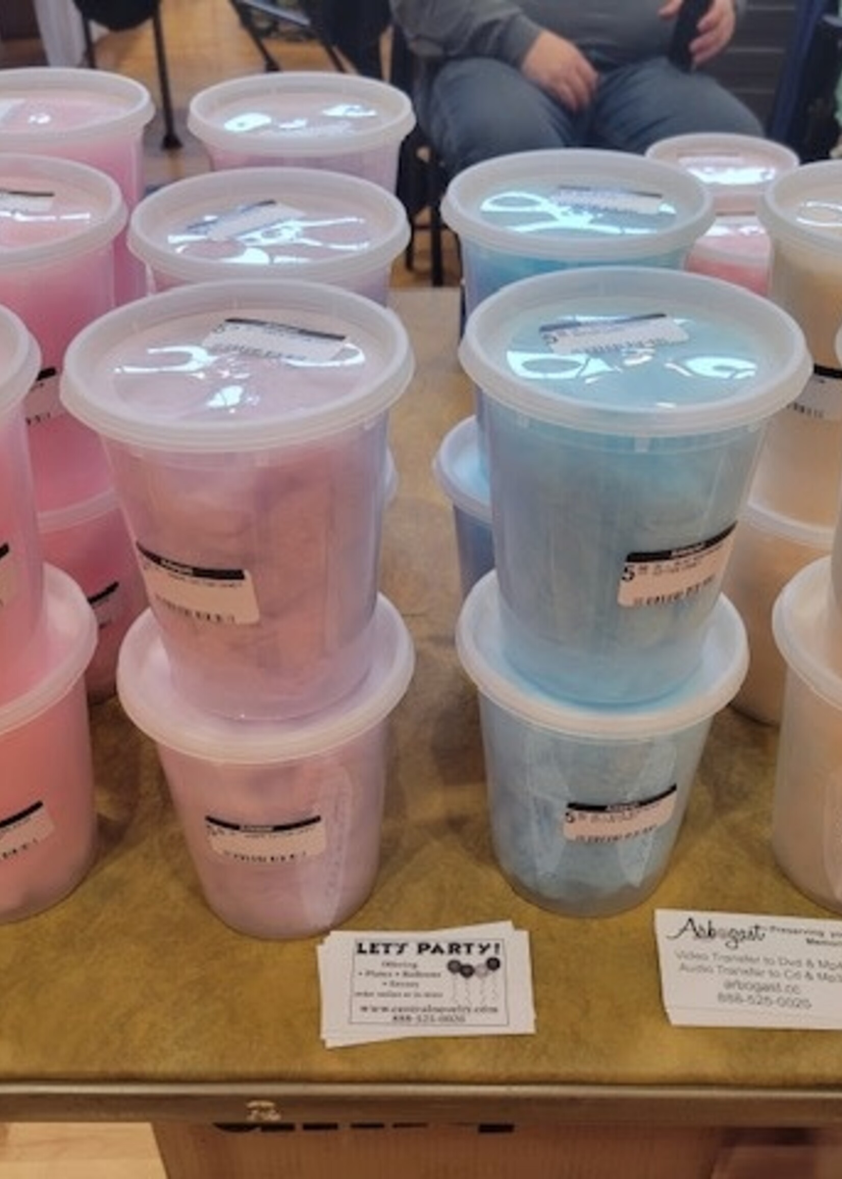 PINK BUBBLEGUM COTTON CANDY  LG