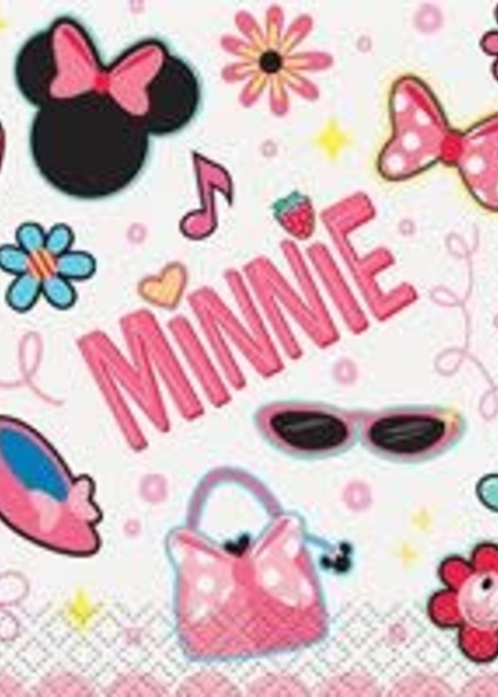 Disney Iconic Minnie Mouse Beverage Napkins  16ct