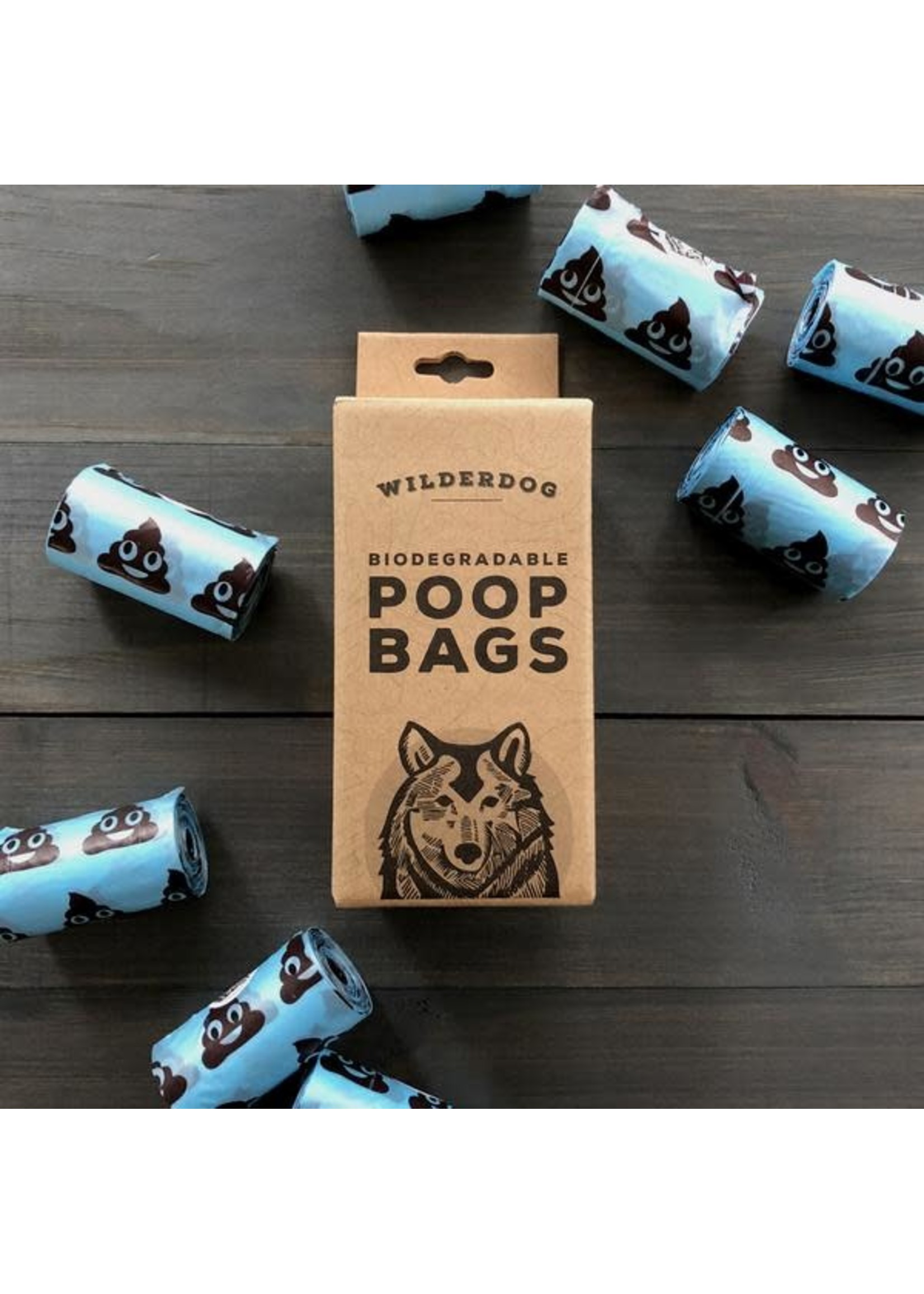 Wilderdog Doggy Poop Bags - 8 pack