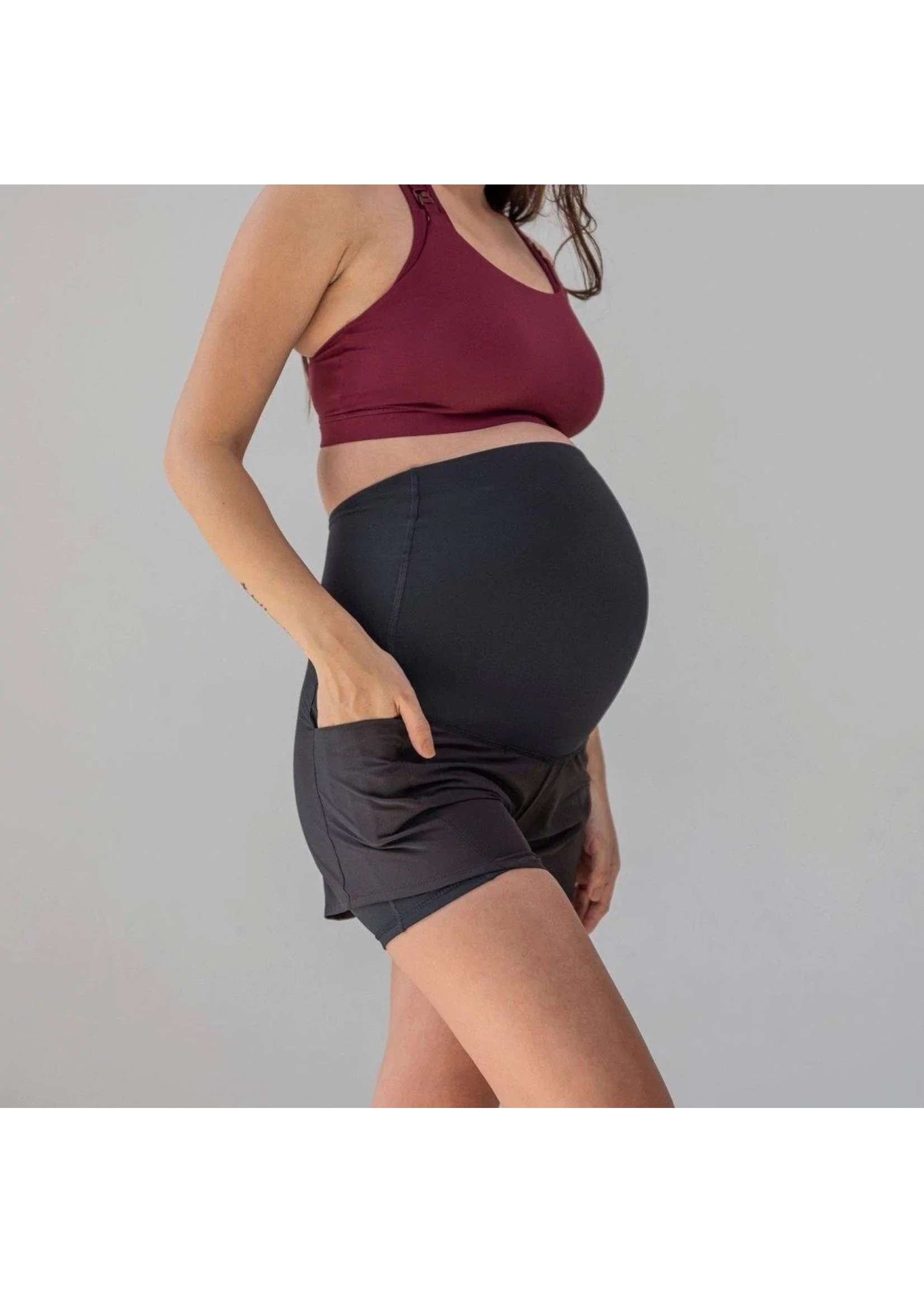 Senita Belly Support Maternity Shorts