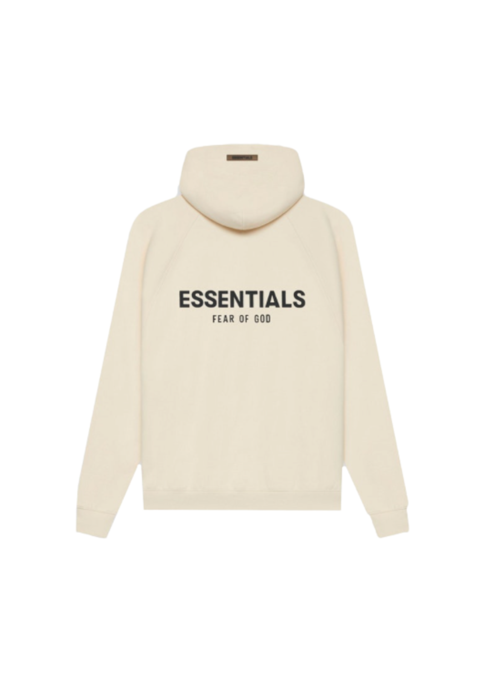 Essentials Fear of God Essentials Pull-Over Hoodie (SS21) Cream ...