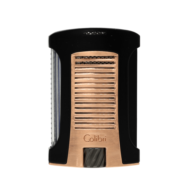 Colibri Single Jet Daytona Lighter black + rose LI770T17