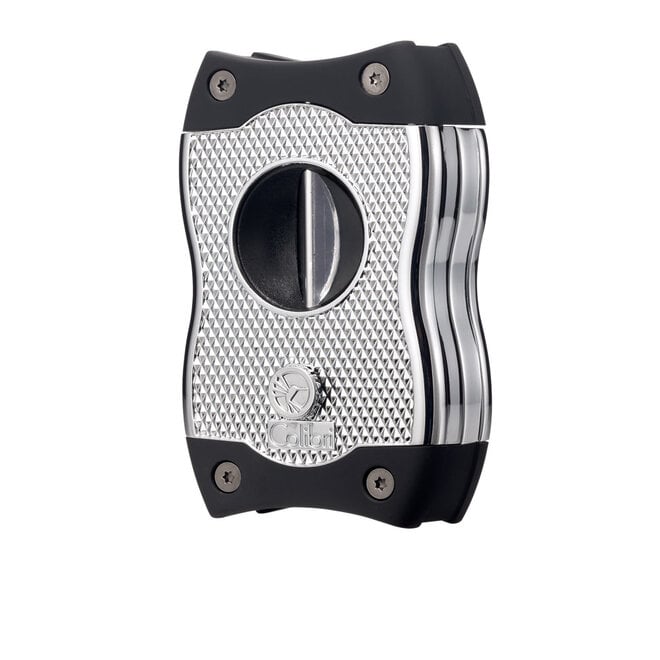 Colibri SV-Cut Cigar Cutter Chrome + Black CU600T3
