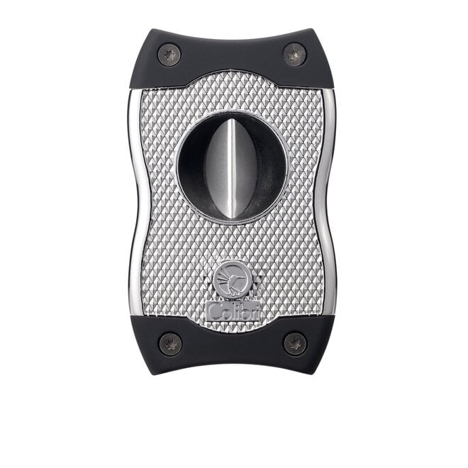 Colibri SV-Cut Cigar Cutter Chrome + Black CU600T3