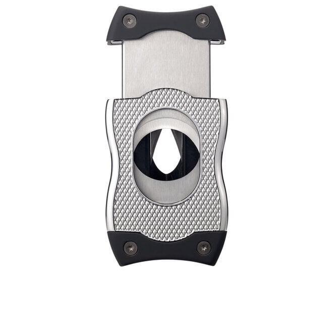 Colibri SV-Cut Cigar Cutter Chrome + Black CU600T3