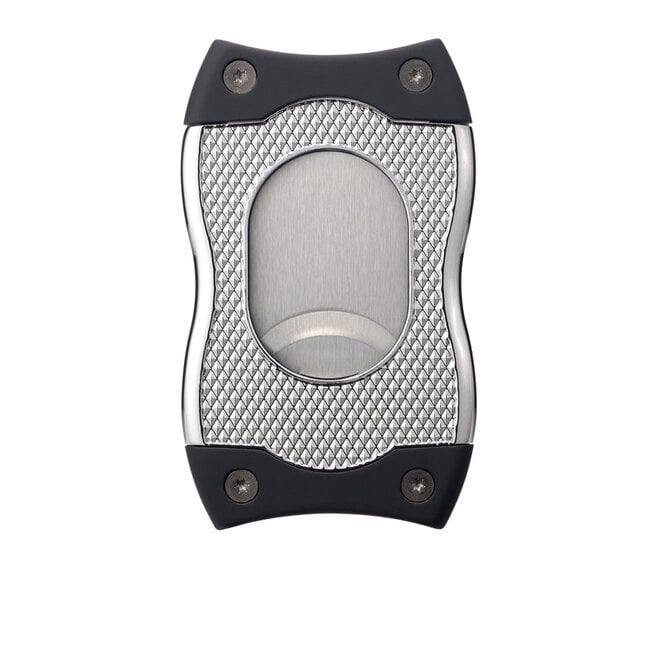 Colibri SV-Cut Cigar Cutter Chrome + Black CU600T3