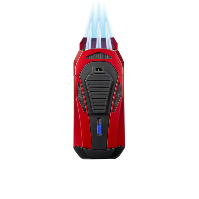 Colibri Triple Jet Boss Lighter red + black LI950T3