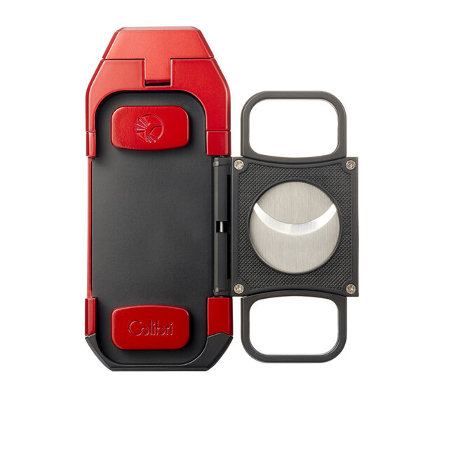 Colibri Triple Jet Boss Lighter red + black LI950T3