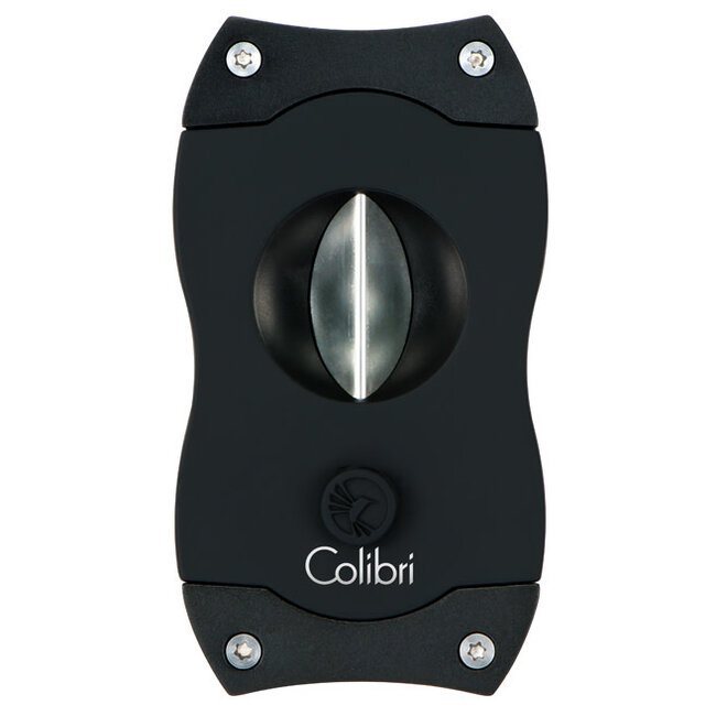 Colibri V-Cut Cigar Cutter Black + Black CU300T1