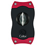 Colibri V-Cut Cigar Cutter Black + Red CU300T2