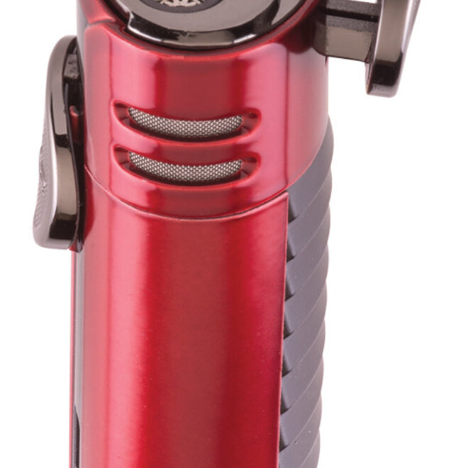 Xikar HP4 Quad Lighter, Red XI-574RD