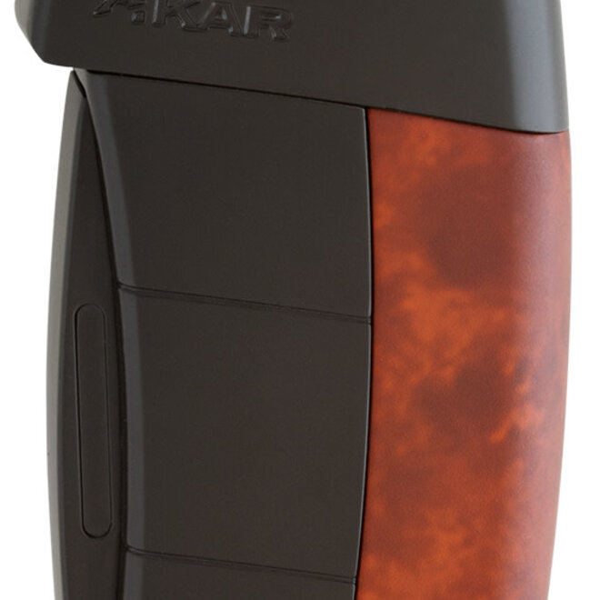 Xikar Resource ll Pipe Lighter, Black Burl XI-585ABBK