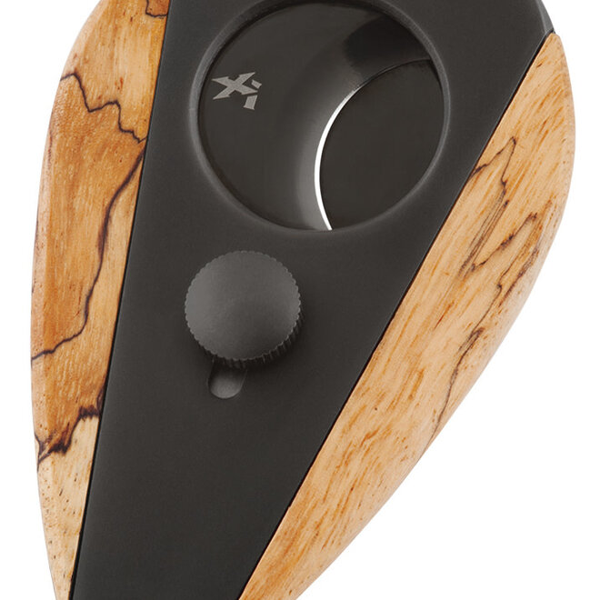 Xikar Xi3 Phantom Spalted Tamarind Cigar Cutter, XI-300BKST