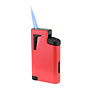 Xikar XK1 Angled Single Jet Flame Lighter, Red XI-555RD