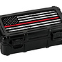 Cigar Caddy 10 Cigar Travel Humidor, First Responders - Fire HUM-CC10-FRF