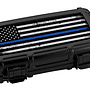 Cigar Caddy 5 Cigar Travel Humidor, First Responders - Police HUM-CC5-FRP