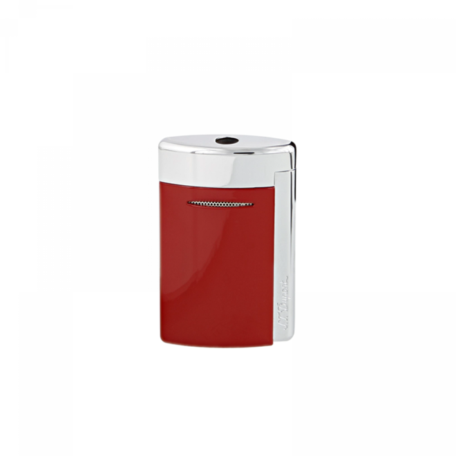 S.T. Dupont Lighter - New Minijet Red / Palladium 010803