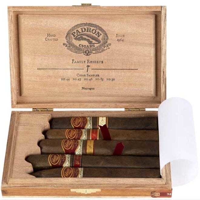 Padron Family Reserve Maduro Sampler Assortment 5 Cigars