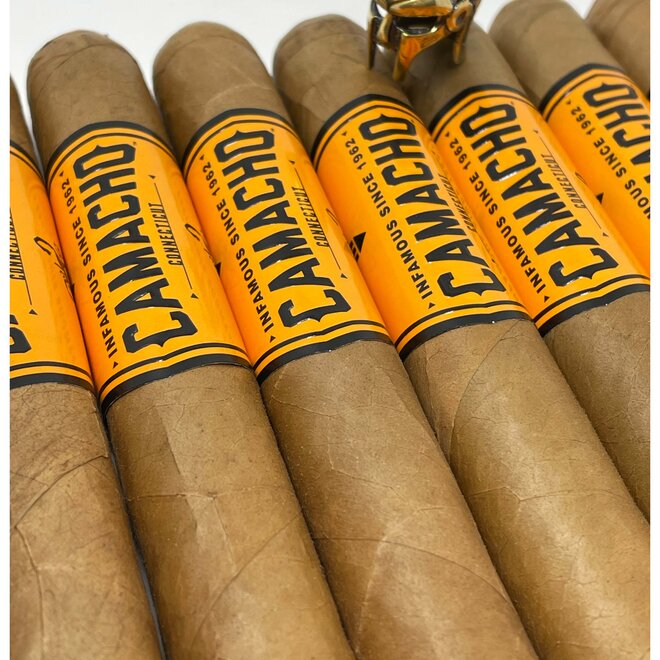 Camacho Connecticut Box Pressed Toro Tubos 50 X 6
