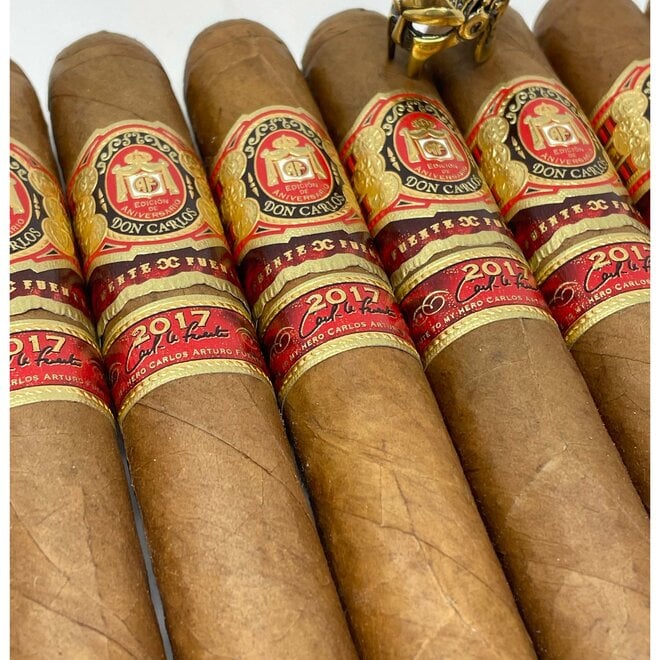 Don Carlos Edicion de Aniversario Double Robusto Tubo 52 x 5 3/4