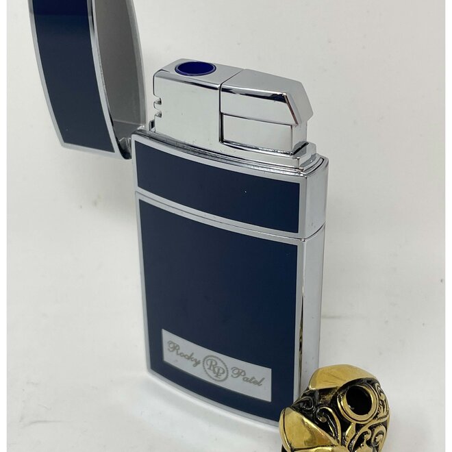 Rocky Patel H.E. Blue Single Torch Lighter