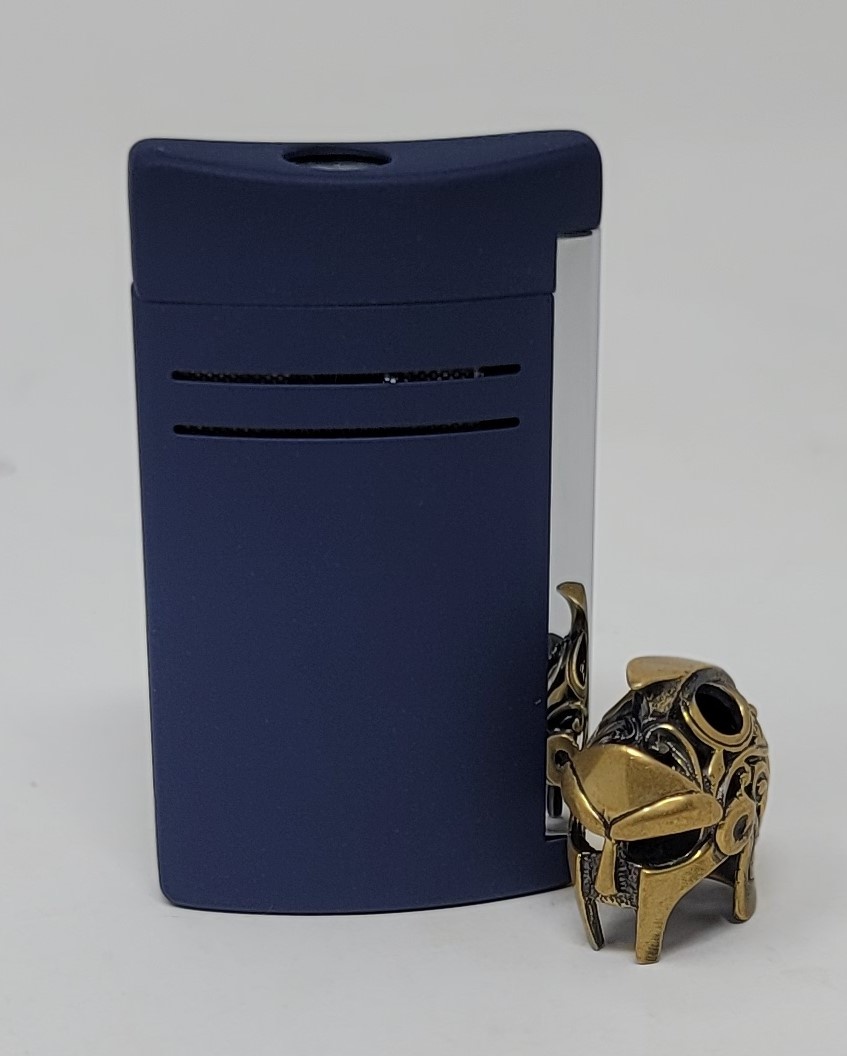 S.T. Dupont Lighter Maxijet Matte Blue 020027 Cigar Spartan