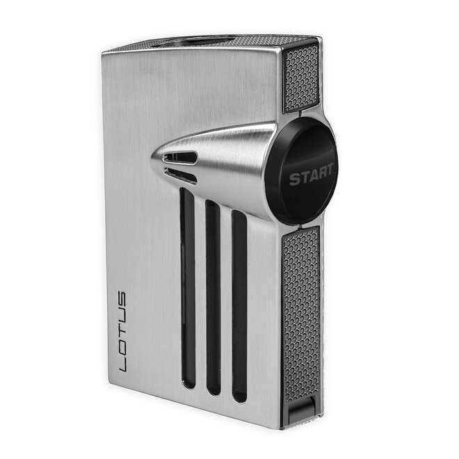 Lotus 52 Orion 2-flame Torch with Punch Chrome & Black L5250