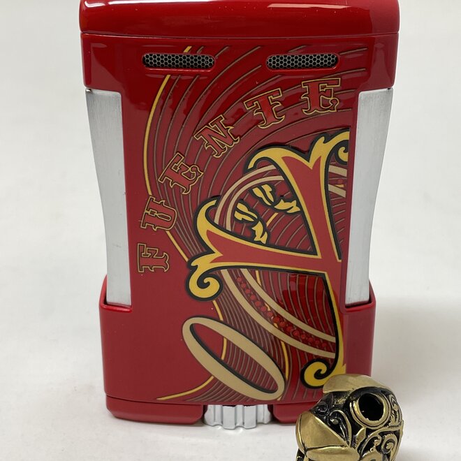 OXS The Opus X Society - Red Table Top Lighter