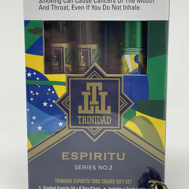 Trinidad Espiritu 5 Cigar Sampler w/ Lighter - Series 2