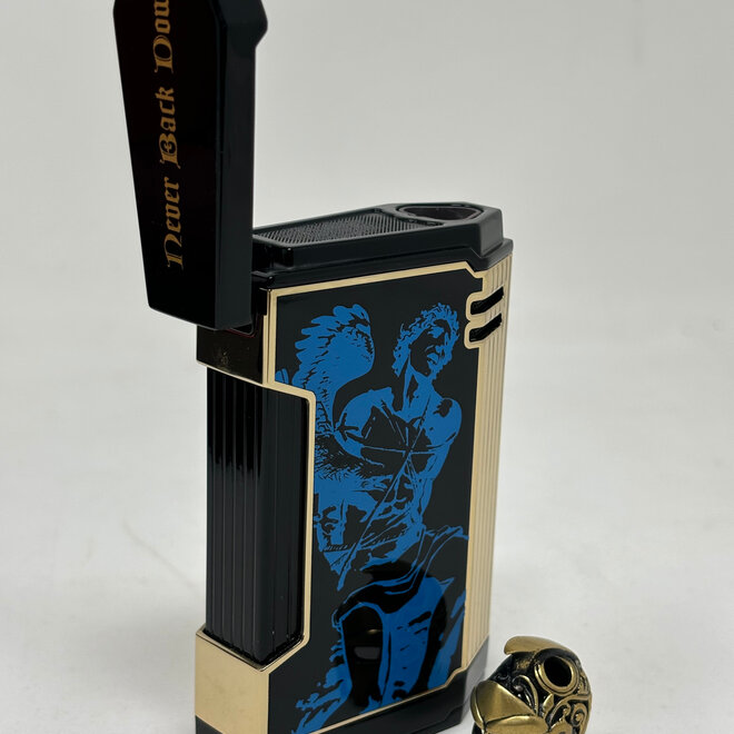 LE 24 "Never Back Down" Magma Blue Lighter (MAGMA-TR1)