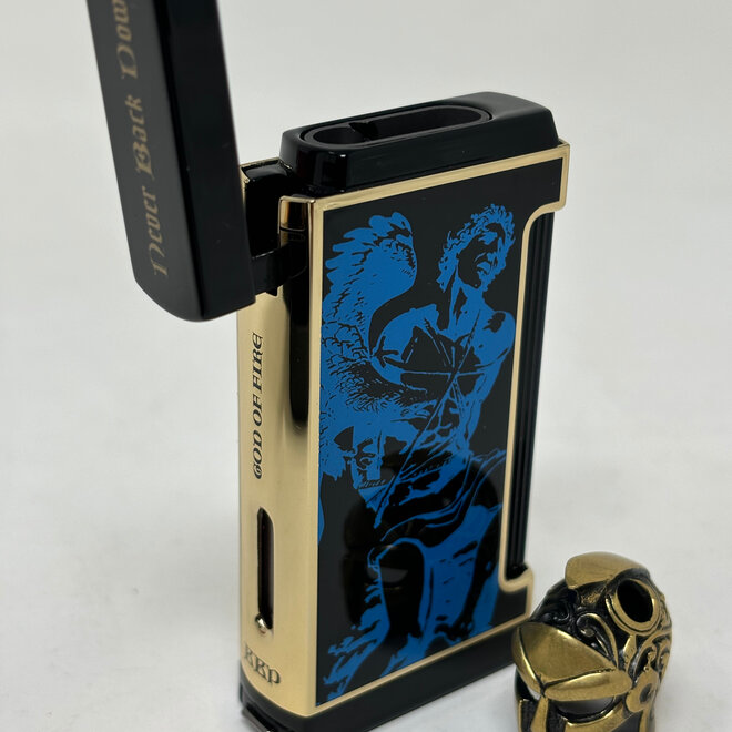 LE 24 "Never Back Down" Ultimo Blue Lighter (ULTIMO-XR1)