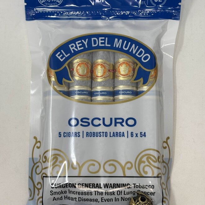 El Rey Del Mundo Oscuro Robusto Larga Fresh Pack 6 x 54