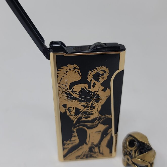 Prometheus Retro LE 24 "Never Back Down" Lighter - Black (FL-RETRO/R3)