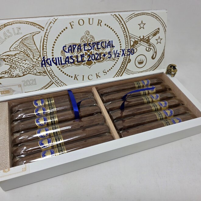 Spartan Vault - Crowned Heads Four Kicks Capa Especial Aguilas LE 2021 50 x 5½