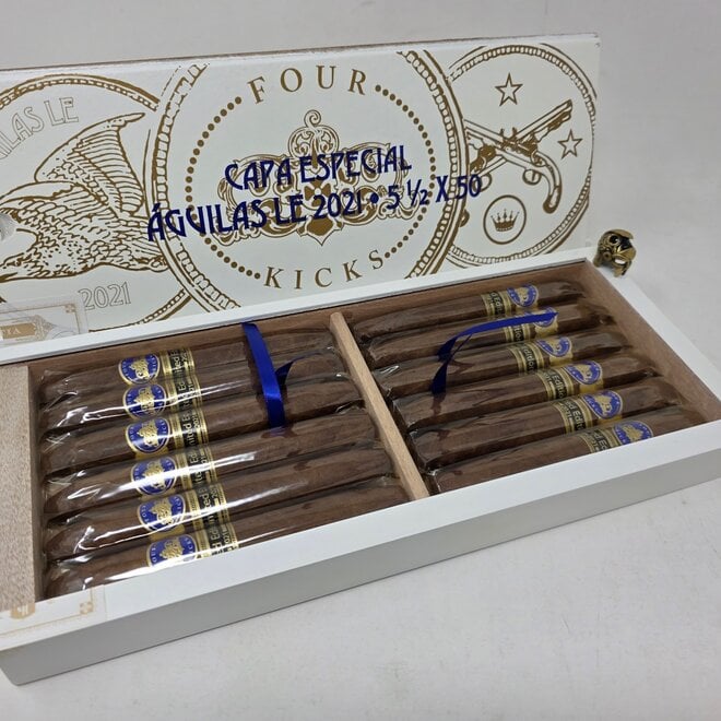 Spartan Vault - Crowned Heads Four Kicks Capa Especial Aguilas LE 2021 50 x 5½