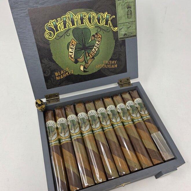 Alec Bradley Black Market Shamrock Filthy Hooligan 2021 50 x 6 - Spartan Vault