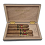 GOF KKP Special Reserve Assortment of 4 Cigars in Black Travel Humidor