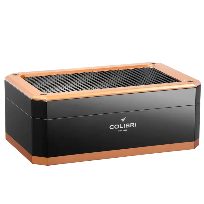 Colibri Rally Humidor Black + Rose HU360T3