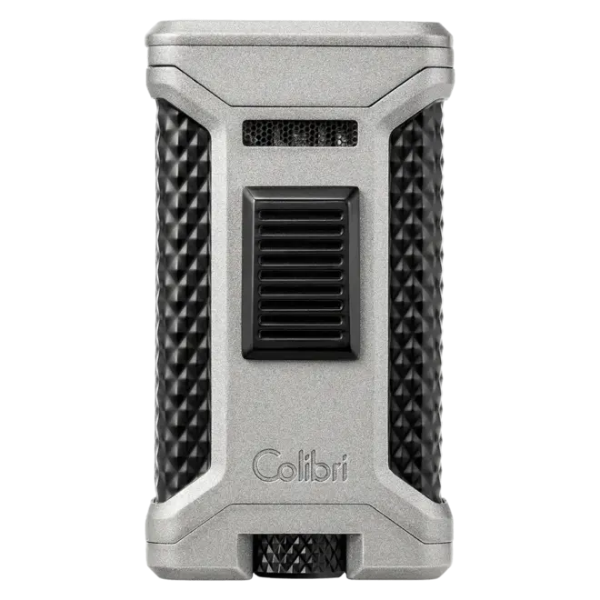 Colibri Ascari Triple Flame Lighter - Charcoal / Black LI250T3