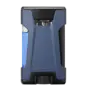Colibri Rebel Double Flame Lighter - Midnight Navy / Black LI650T15