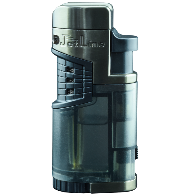 Jetline Lighter - Mr Fatboy Quad Jet Flame  44-400 Gift Lighter Black